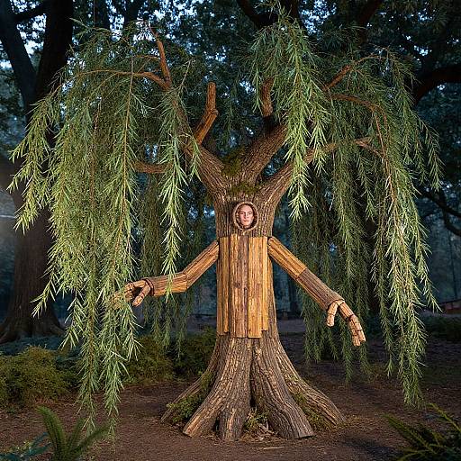 Whomping Willow Costume in Enchanted Forest