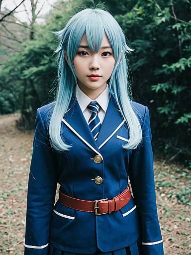 Realistic Cosplay of Tsumugi Kotobuki