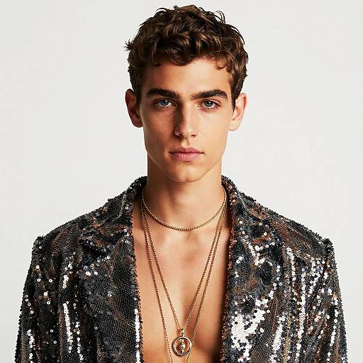 Professional Portrait of Non-Binary Model