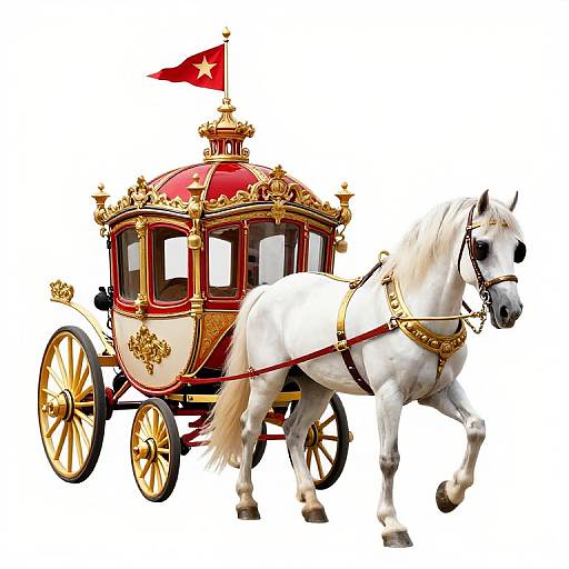Regal Fairy Tale Royal Carriage