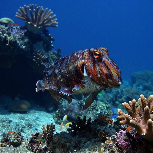Mystical Deep Sea Monkfish Scene