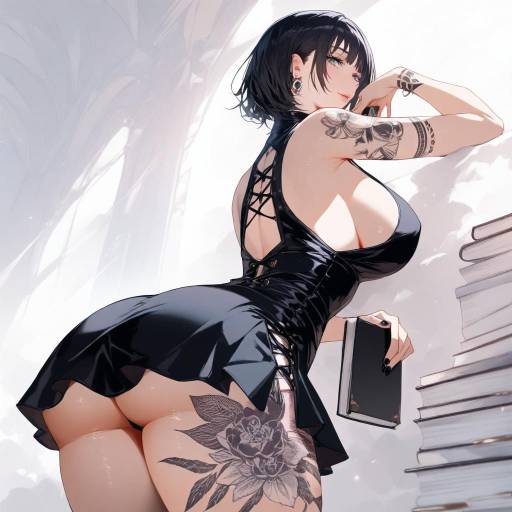 Gothic Jujutsu Kaisen Girl Fashion