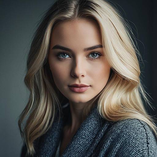 Elegant Scandinavian Woman in 8K Detail