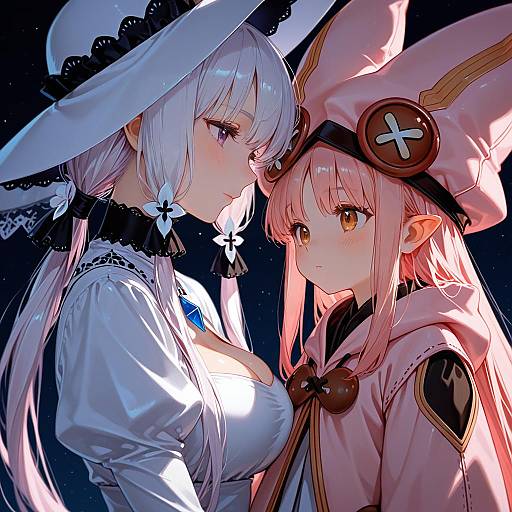 Illustration of Habetrot (fate), fate (series) in the style of Ai-wa