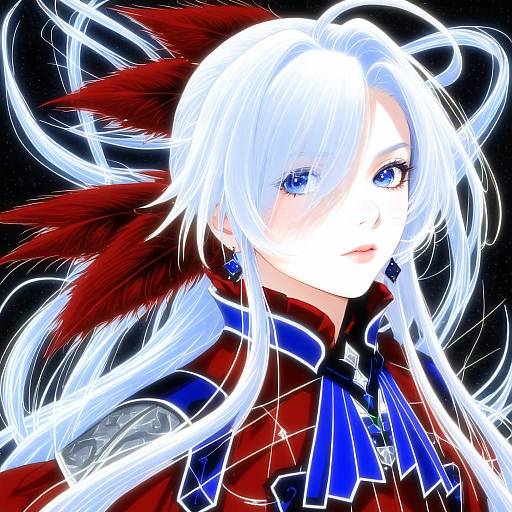 Illustration of Alisaie leveilleur, final fantasy in the style of Haru (konomi 150)