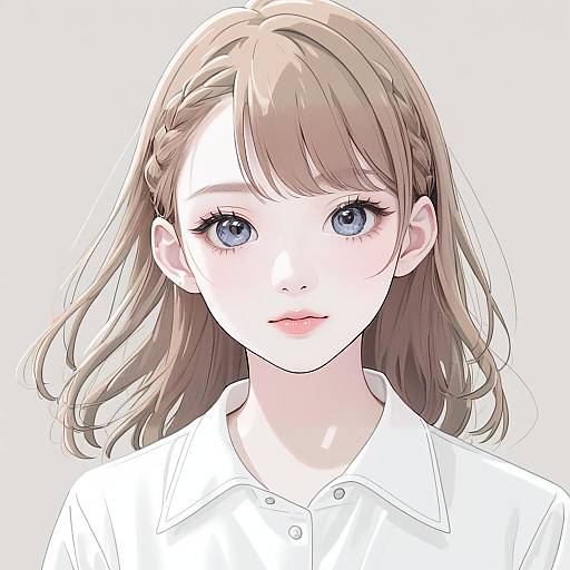 Illustration of Hanasato minori, project sekai in the style of Da-kuro