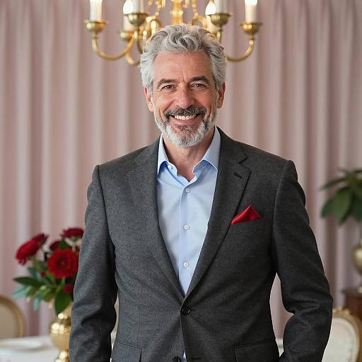 Elegant Portrait of a Stylish Man