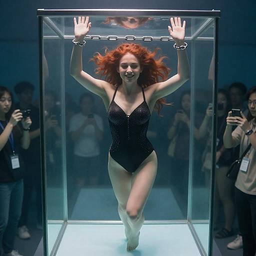 Underwater Elegance: A Captivating Scene