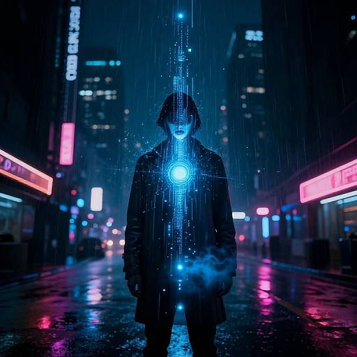 Camonome in Cyberpunk Neon City