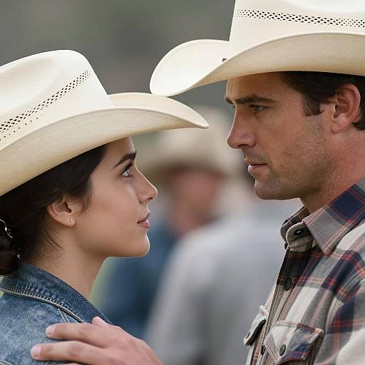 Intimate Encounter: A Cowboy's Gaze