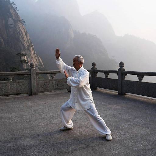 Elderly Tai Chi on Temple Terrace