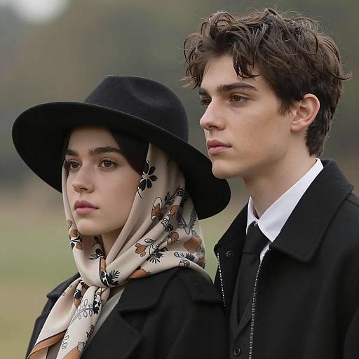 Couple Portrait in Nature's Embrace