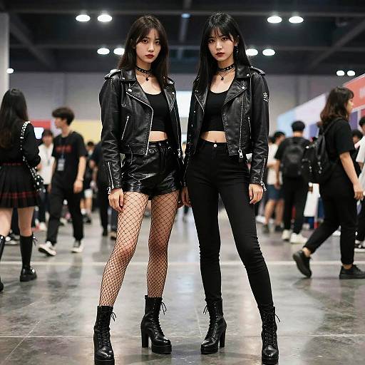 Gothic Duo at Punk Convention