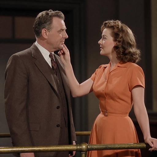 1950s Movie Scene: Hawkins & Haydn