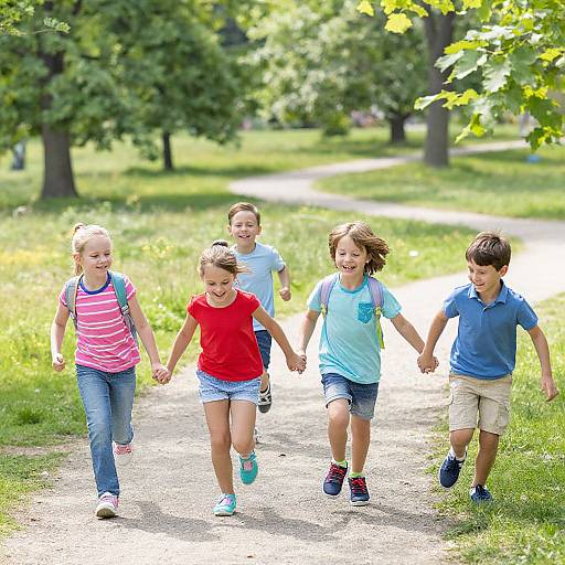 Joyful Kids Outdoor Photo Shoot