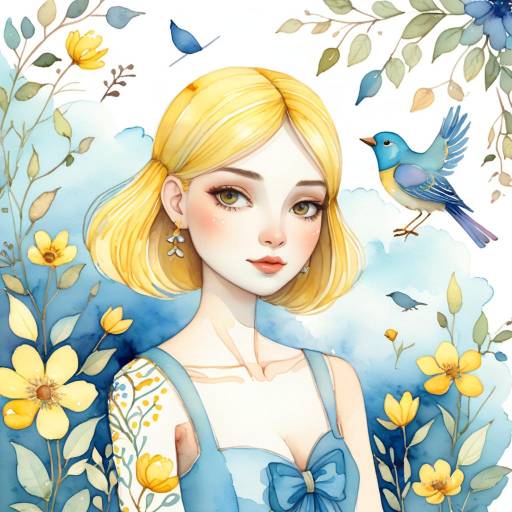 Bold Woman with Nature Tattoos Portrait