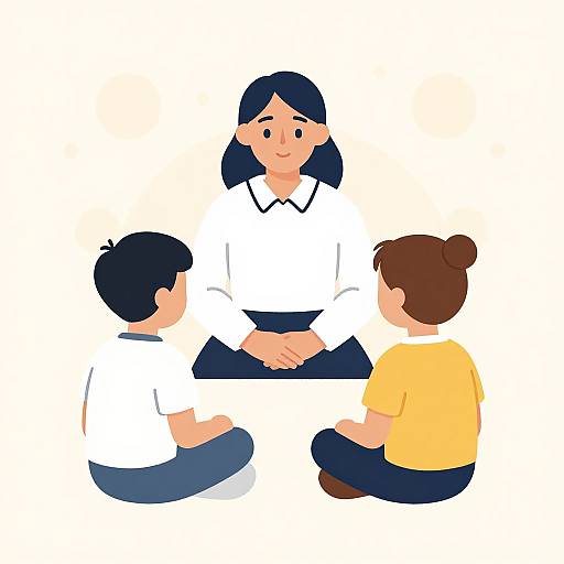 Minimalistic Children's Book Illustration