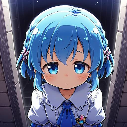 Illustration of Dorothy west, pretty series in the style of Herada mitsuru