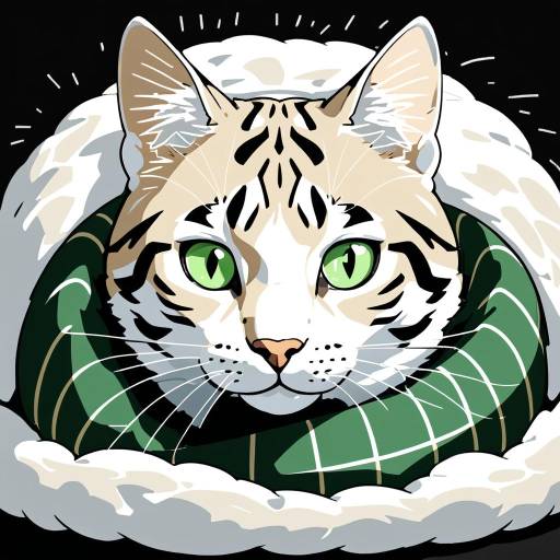 Snow Bengal Cat with Jingle Ball Snow Bengal Cat with Jingle Ball
