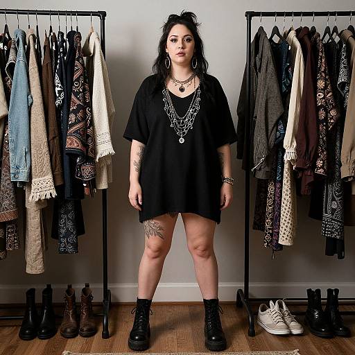 Edgy Bohemian Capsule Wardrobe Ideas