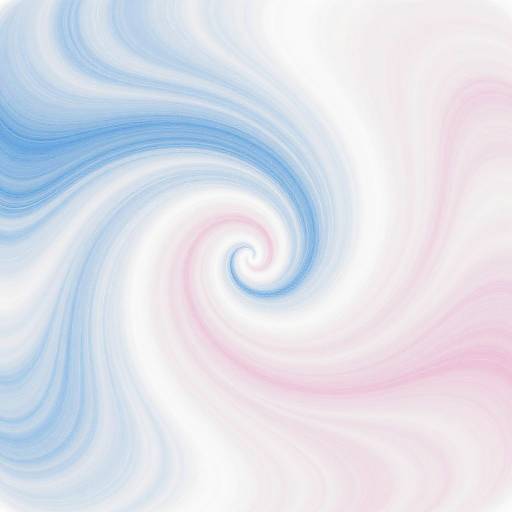 Abstract Milchbad Digital Artwork