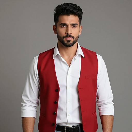 Realistic Gabbar Costume Portrait