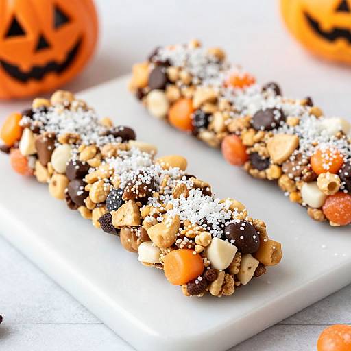 Easy Halloween Candy Bark Recipe