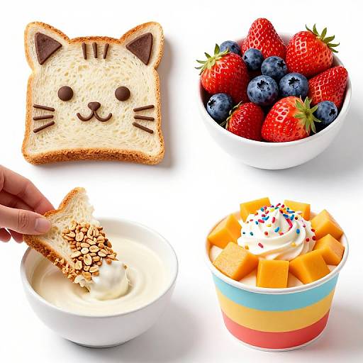 Colorful Healthy Kids Snack Ideas