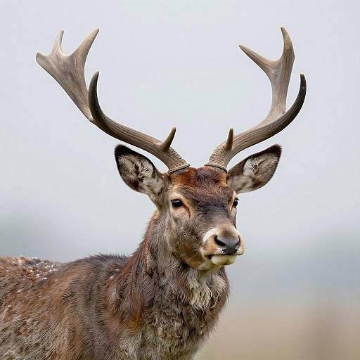 Intricate Photorealistic Stag Design