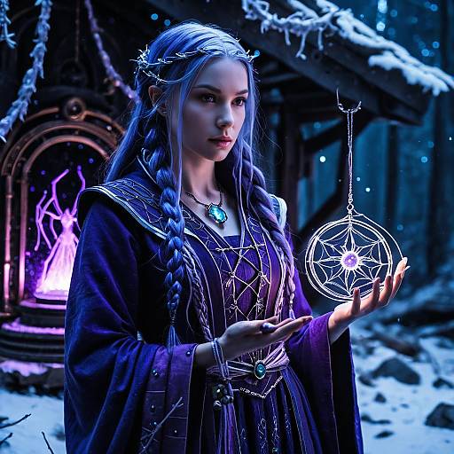 Twilight Weaver in Mystic Frosted Forge