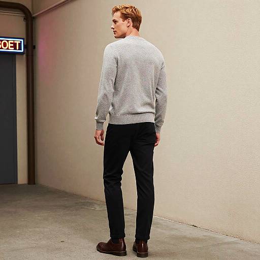 Fashion Editorial Neon Alley Portrait