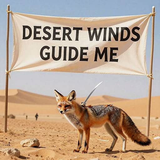 Desert Nomad Fox Warrior