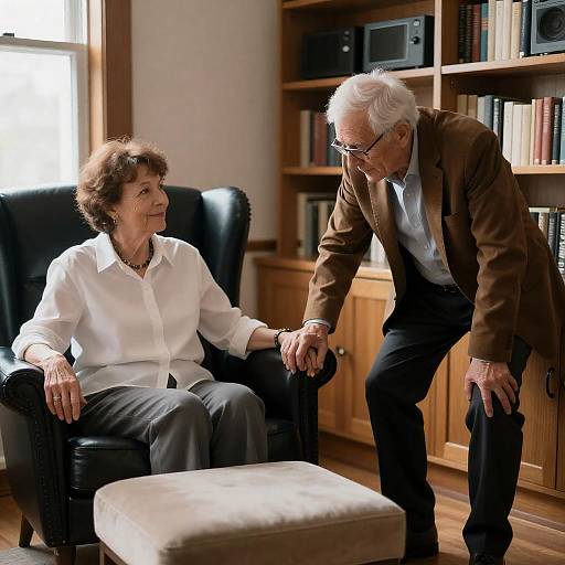 Quiet Moment in a Cozy Room