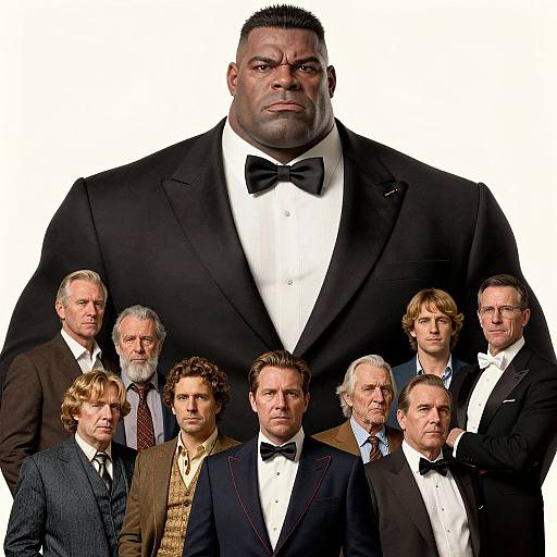 Hulking Kingpin Portrait in Tuxedo