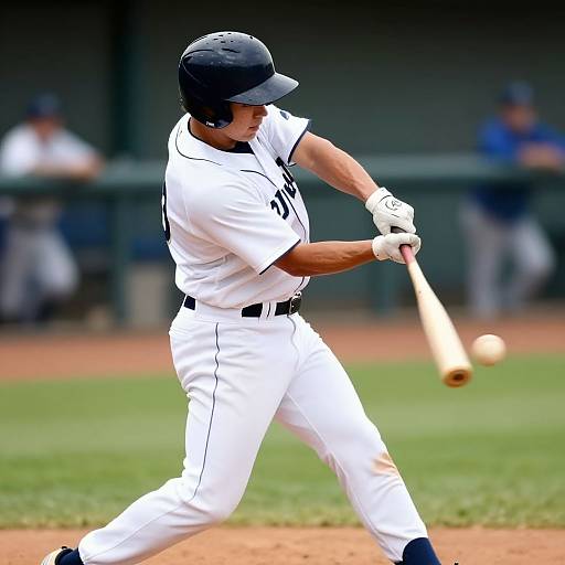 Photorealistic Baseball Player Swinging Bat