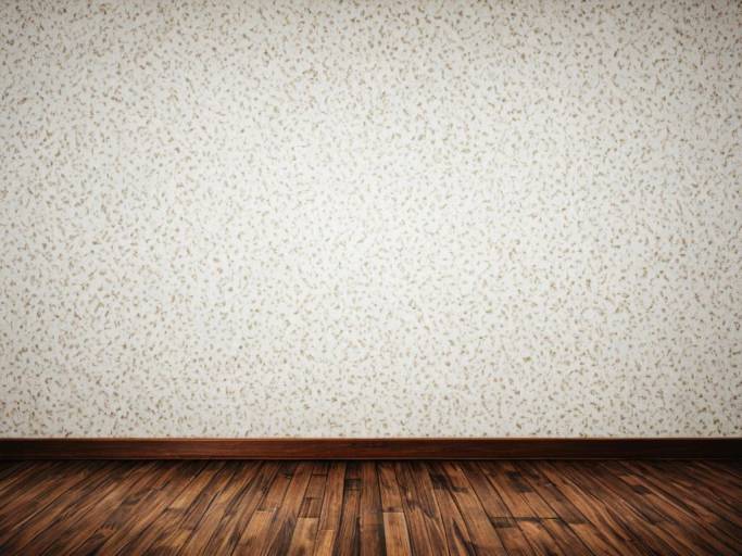 Minimalist Brown Border Wallpaper Design