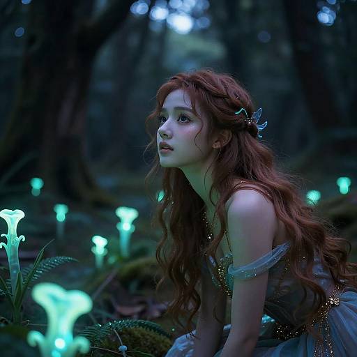 Stefany in Enchanted Twilight Forest