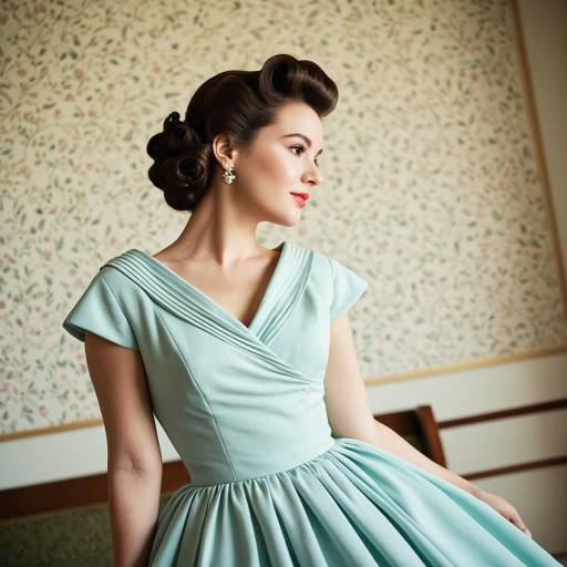 Vintage 1950s Inspired Tuta Outfit Portrait