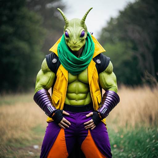 Vibrant Lord Slug Cosplay Costume Idea