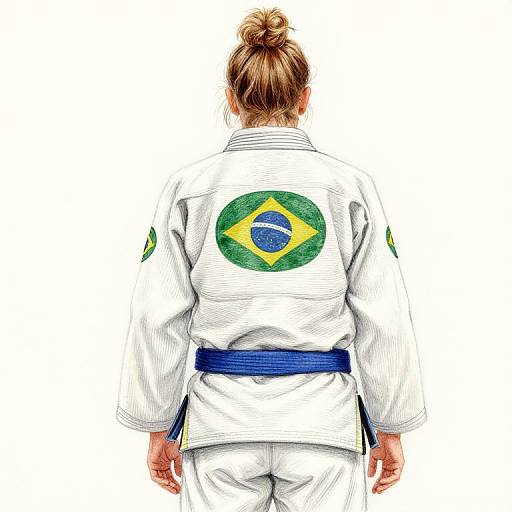 Anna Daniel Clowes BJJ Blue Belt