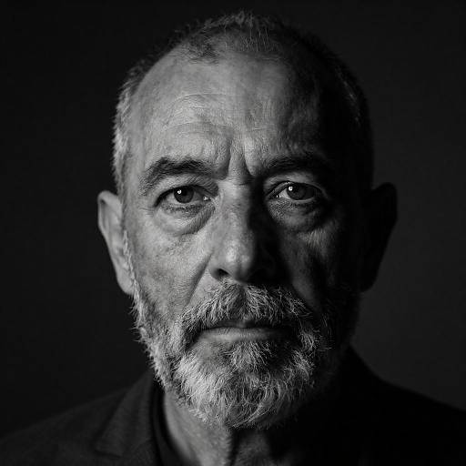 Intense Portrait of an Older Man