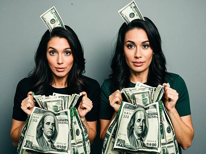 Adult Money Bag Costume Face Swap