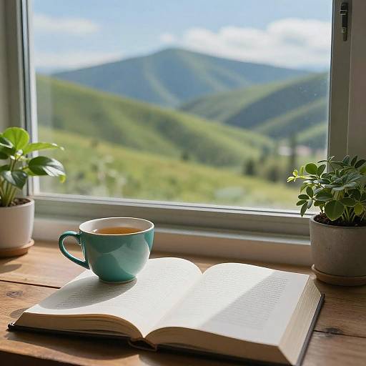 Tranquil Indoor Reading Nook