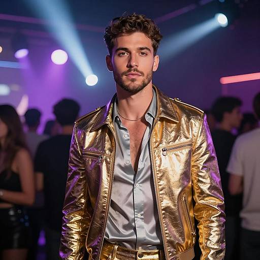 Stylish Disco Party Outfit for Men