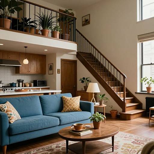 1970s Manhattan Cozy Apartment Scene