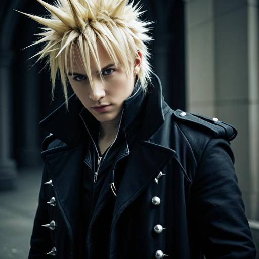 Demyx Cosplay Costume with Cinematic Lighting