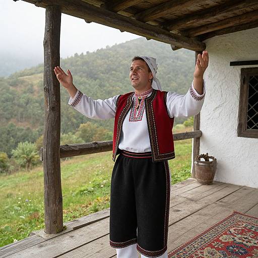 Psaltis Singing Mountain Folk Song