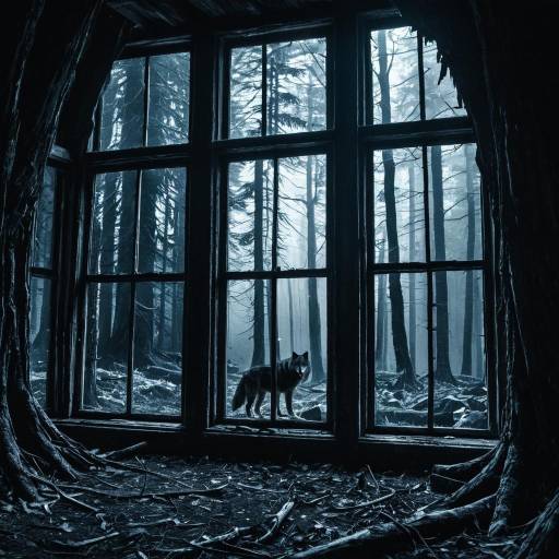 Werewolf's Den in Foggy Black Forest Werewolf's Den in Foggy Black Forest