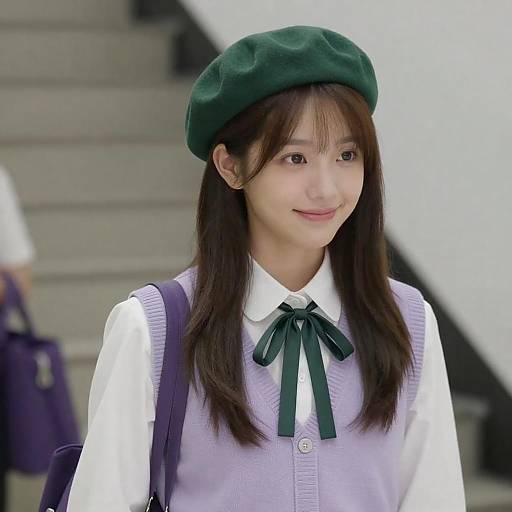 Charming Portrait of a Young Woman