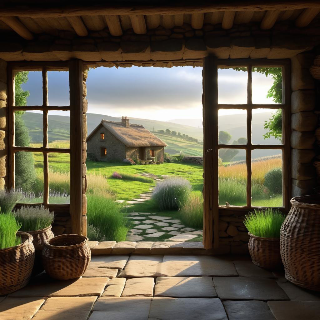 Enchanting Cottage Scene in Hidden Valley